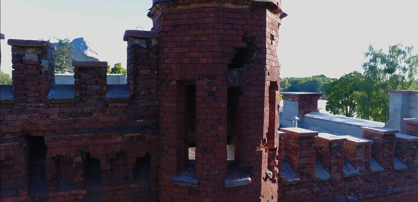 Brest Fortress walls